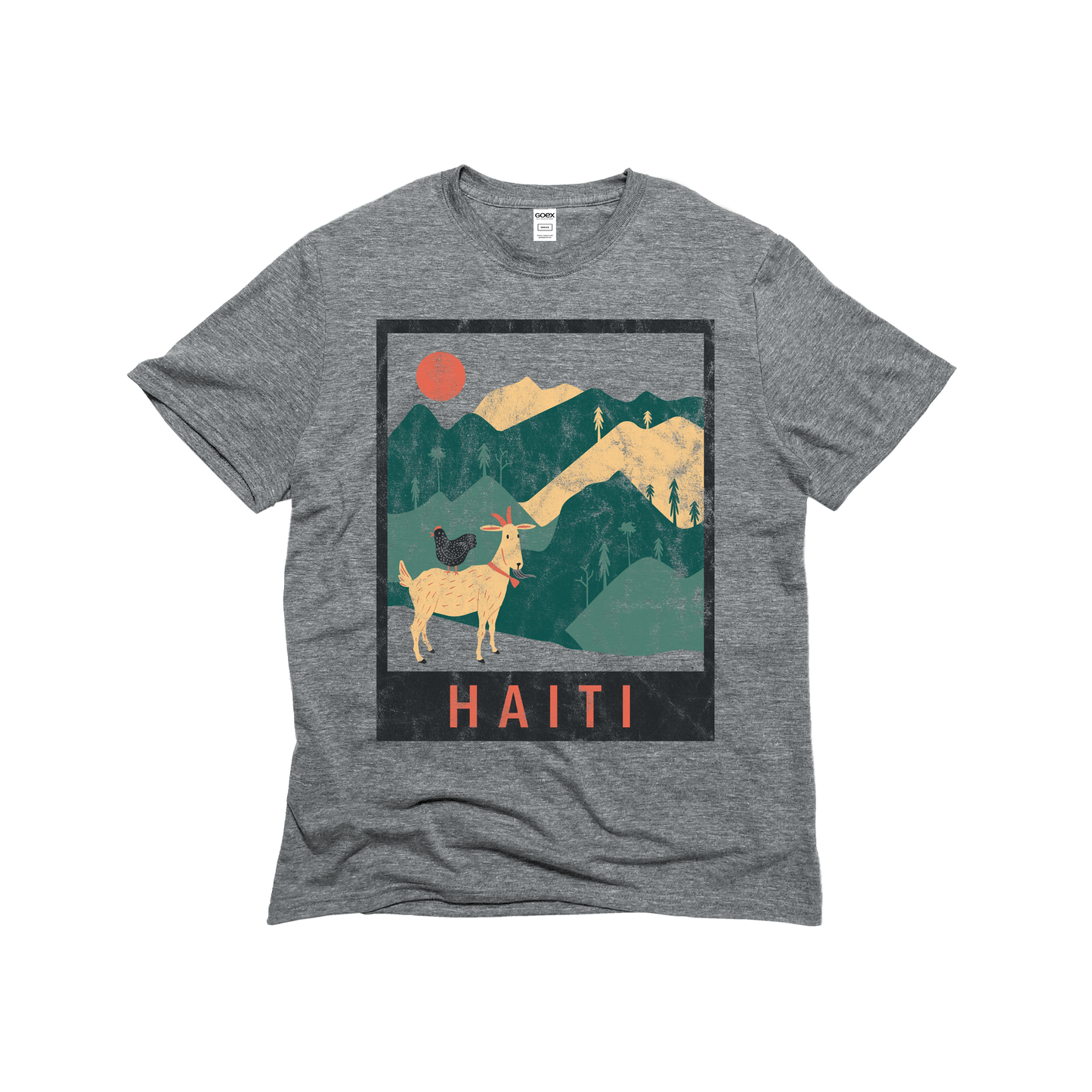 Haiti Travel Unisex Eco-Triblend Tee