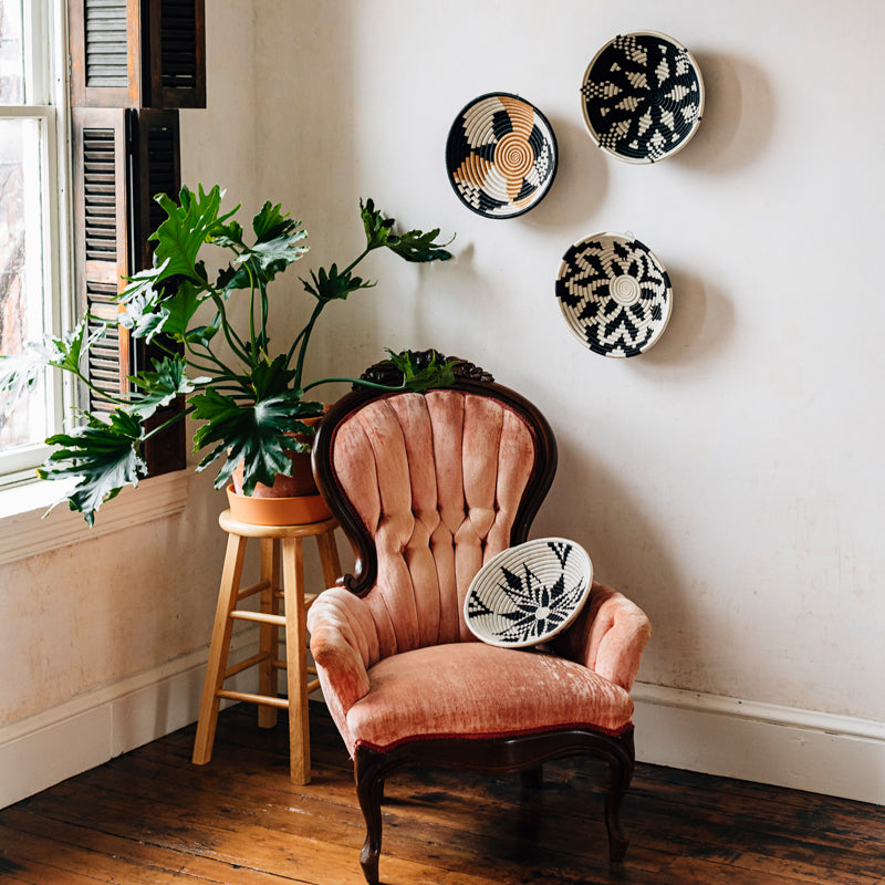 Boutique Kaleidoscope Woven Bowls