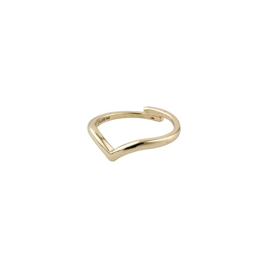 LULU RECYCLED WISHBONE RING