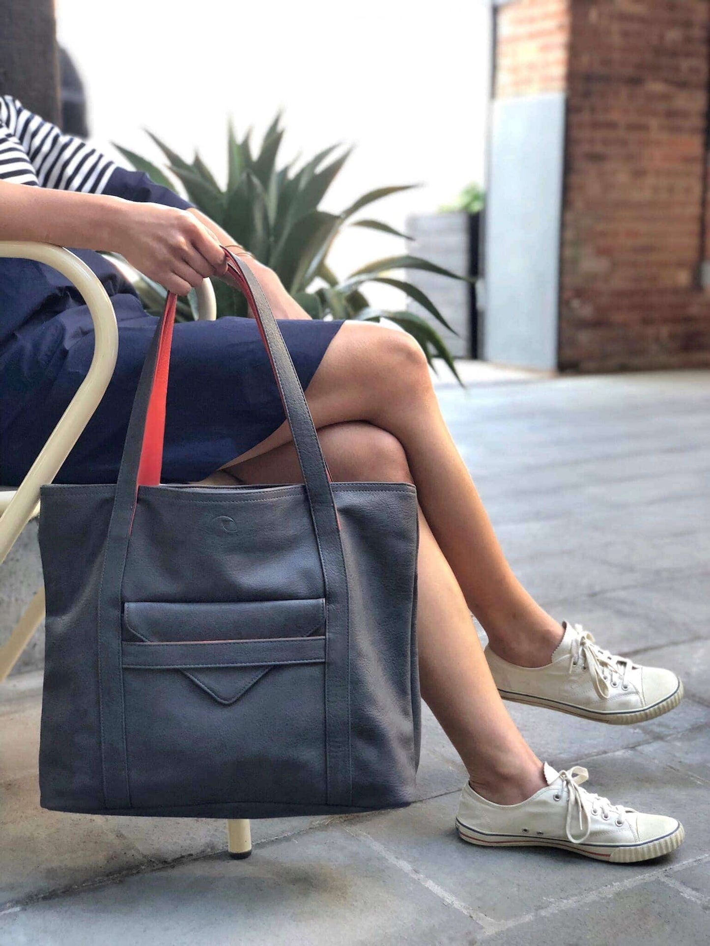 Borough Vegan Leather Tote