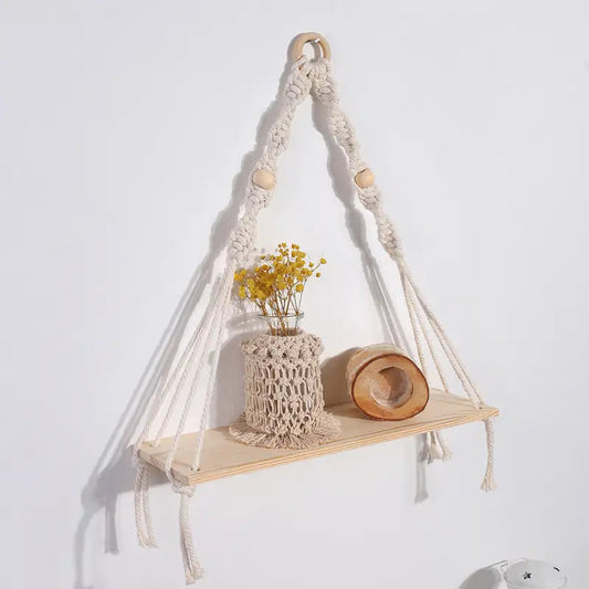 Cotton Rope Wall Tapestry Plant Holder