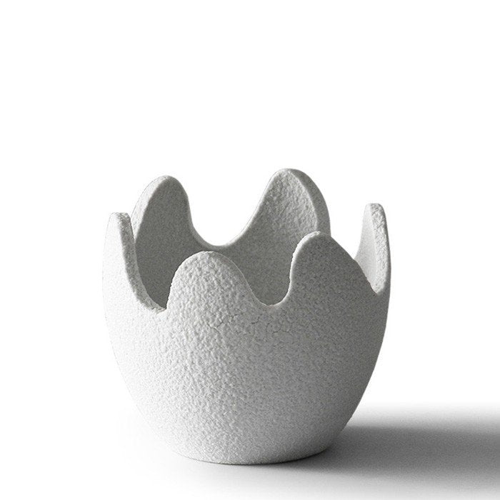 Handmade Ceramic Eggshell Flower Pot