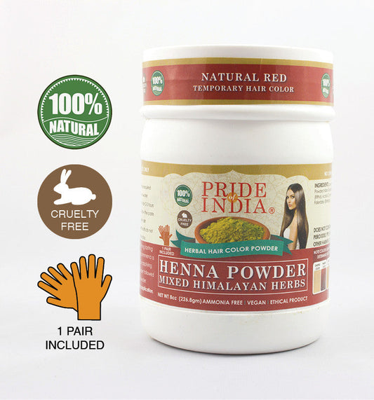 Hair Bloom Natural Red Hair Color- Henna w/ Mixed Himalayan Herbs Hair